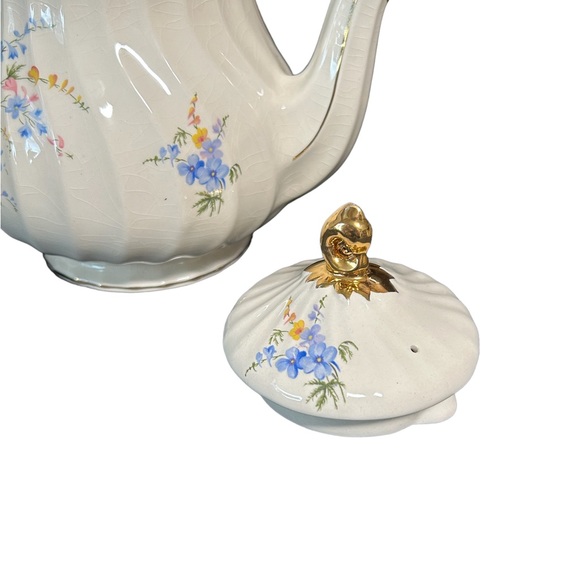 sadler England Kitchen Vintage Sadler England Teapot Floral Flowers